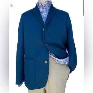 Ramblers Way Rivington jacket Wool Midnight Blue XL Extra Large American Made